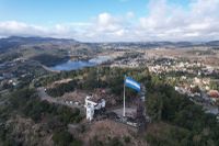 Retiraron la bandera del Parque Independencia: ¿Qué pasó?