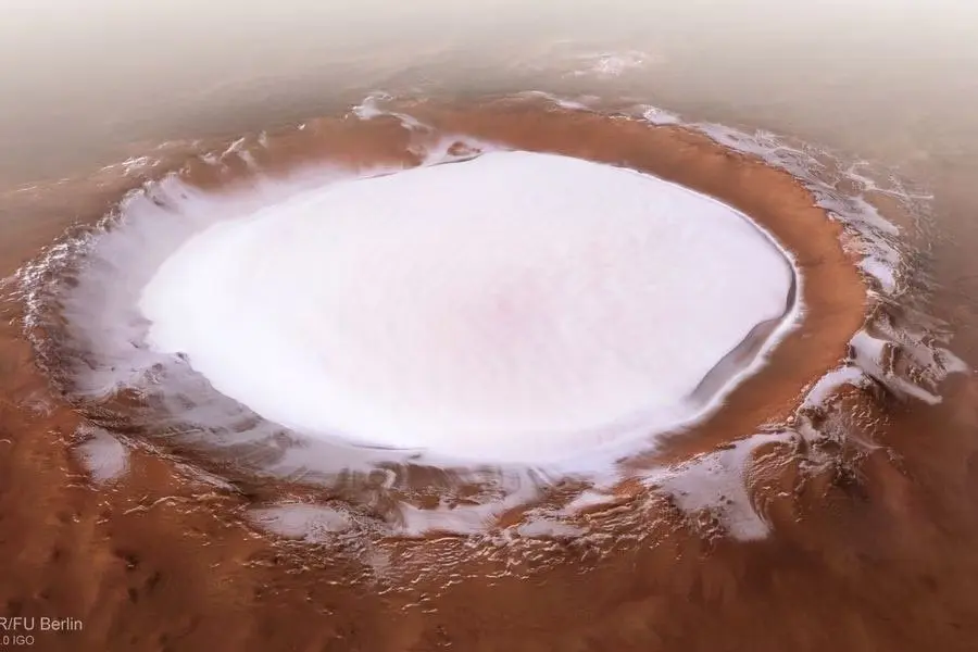 ¿Agua en Marte?