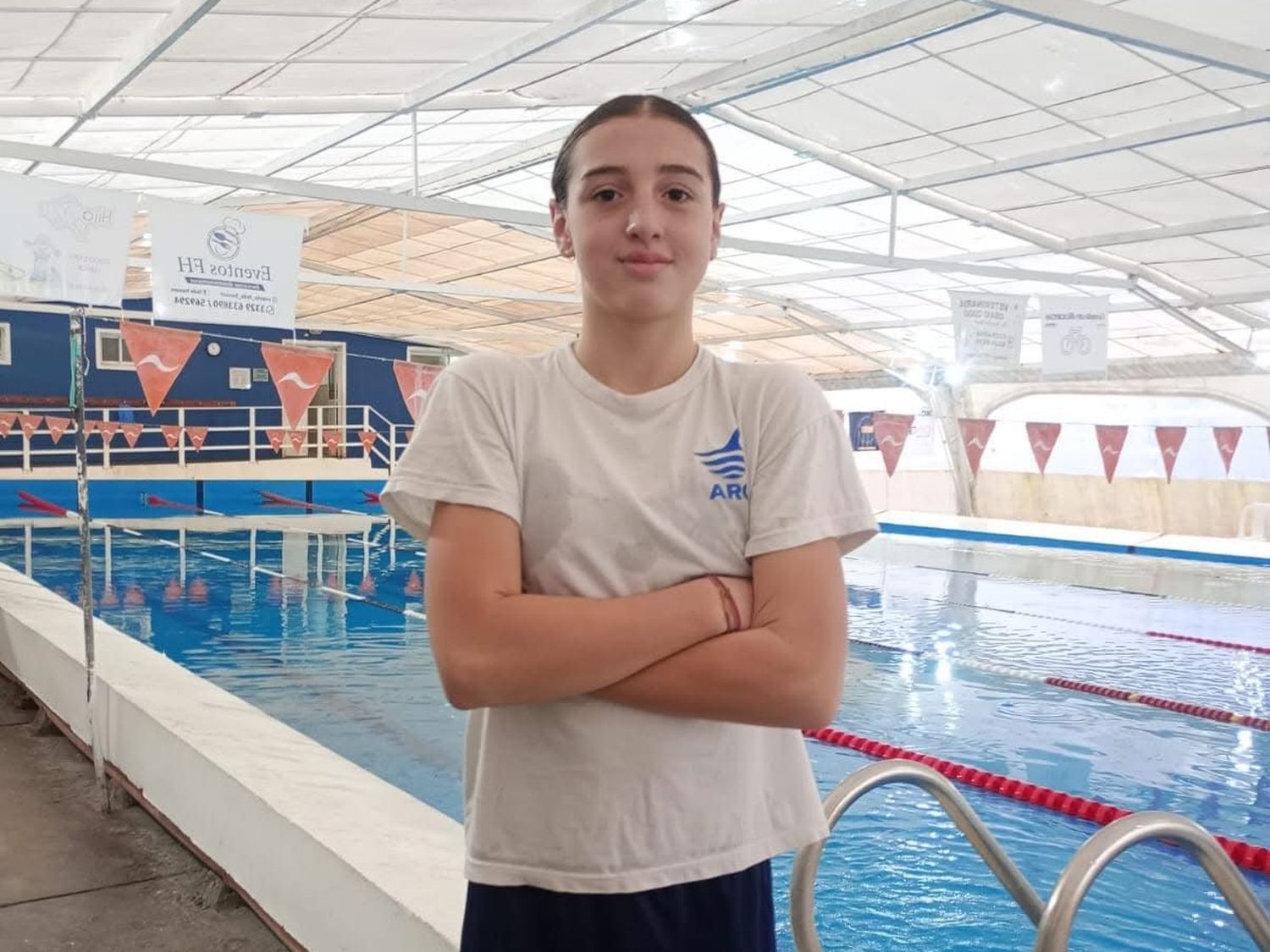Natación: Valentina Boari clasificó al torneo Proyección Olímpica y vende pizzas para viajar a Paraguay