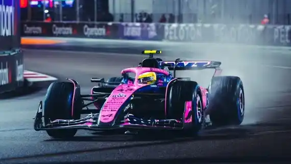 Franco Colapinto terminó último en la primera práctica del GP de Qatar