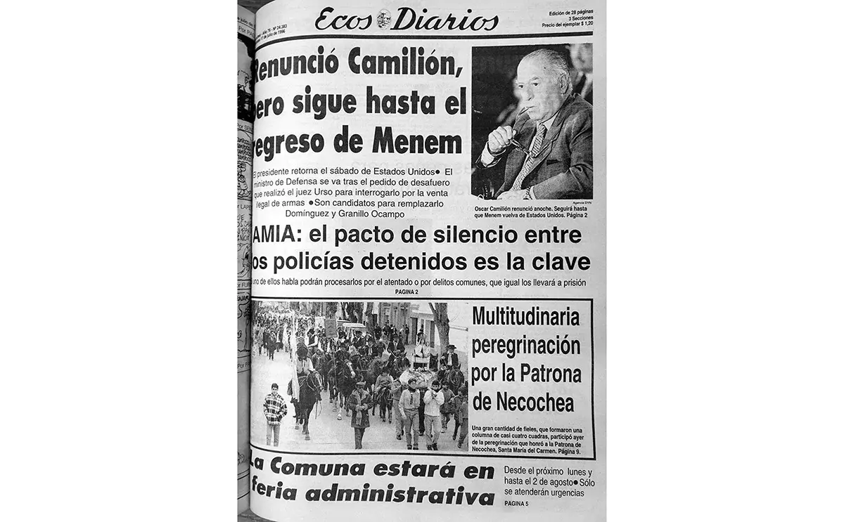 Miércoles 17 de julio de 1996