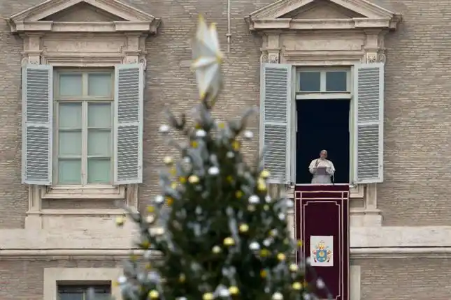 Francisco pide que la Navidad no sea una "fiesta ruidosa"