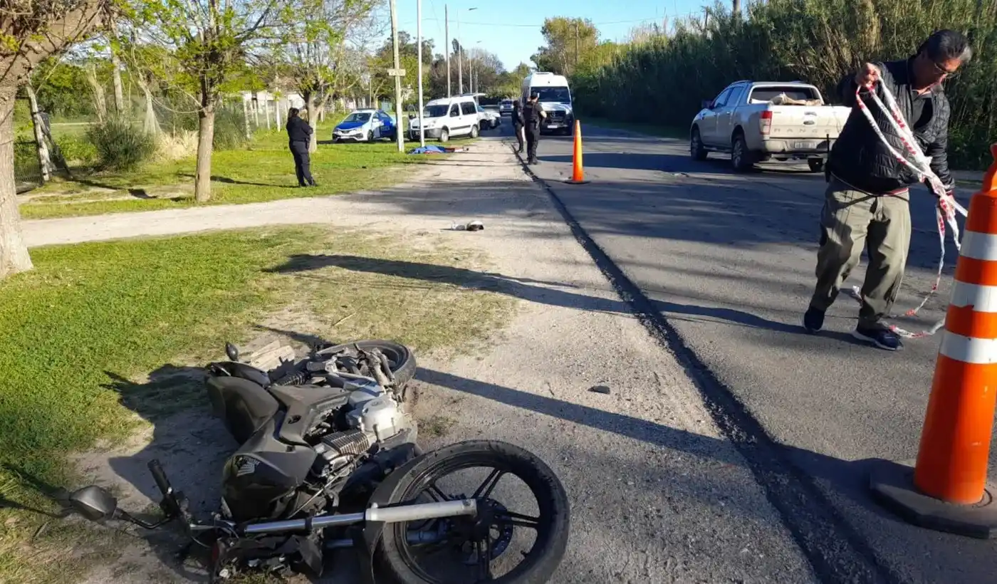 El siniestro ocurrió sobre la Ruta 15 y 65. FOTO: 0221.