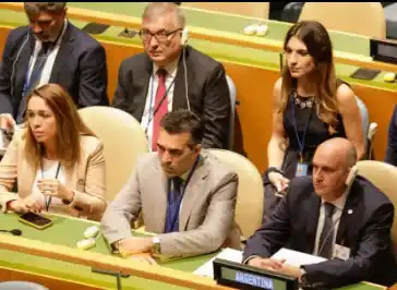 Facundo López en la ONU