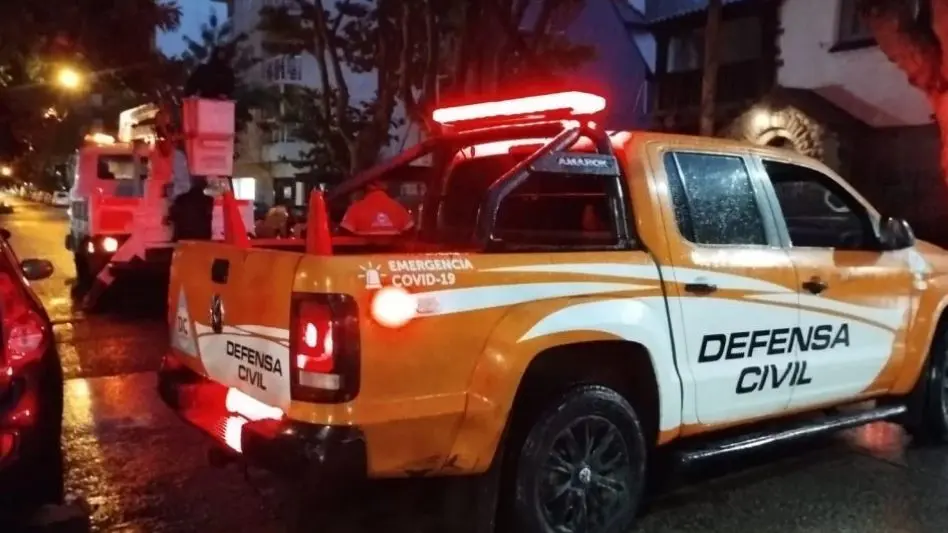 Barrios a Oscuras, Calles Anegadas y Árboles Caídos en Mar del Plata por la tormenta