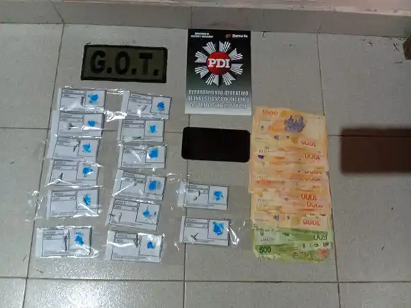 Tres detenidos por microtráfico y usurpación en la región: hallaron cocaína fraccionada