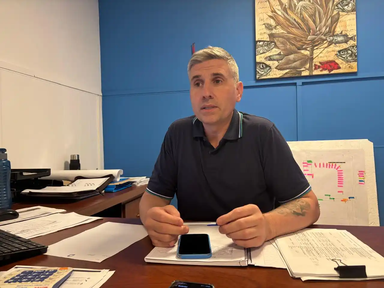 “La venta de entradas viene muy bien”, dijo Rodrigo Franceschi