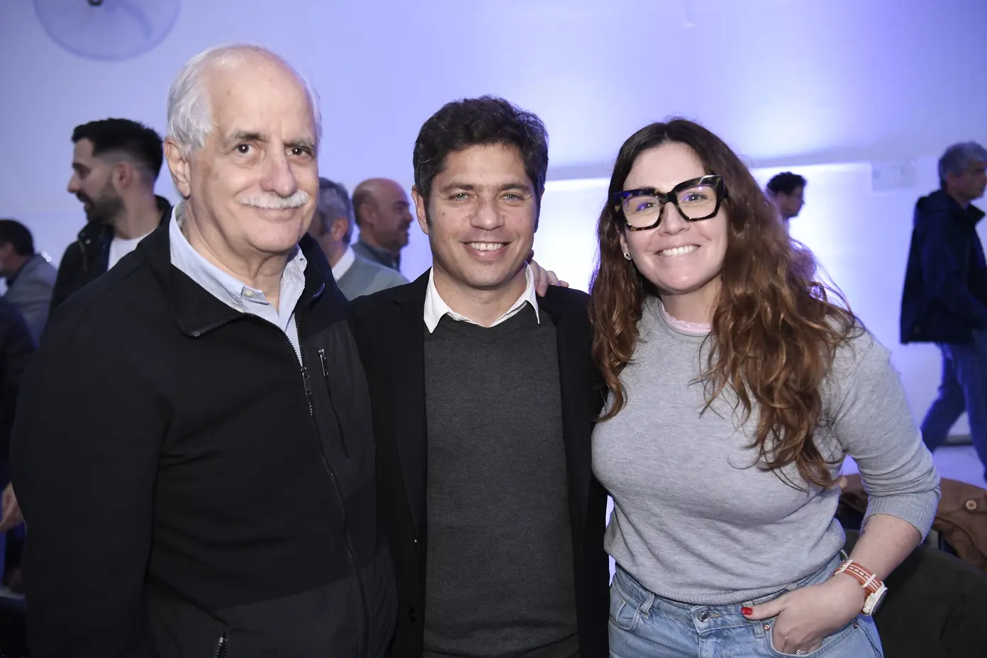 Taiana, Kicillof y Jimena López