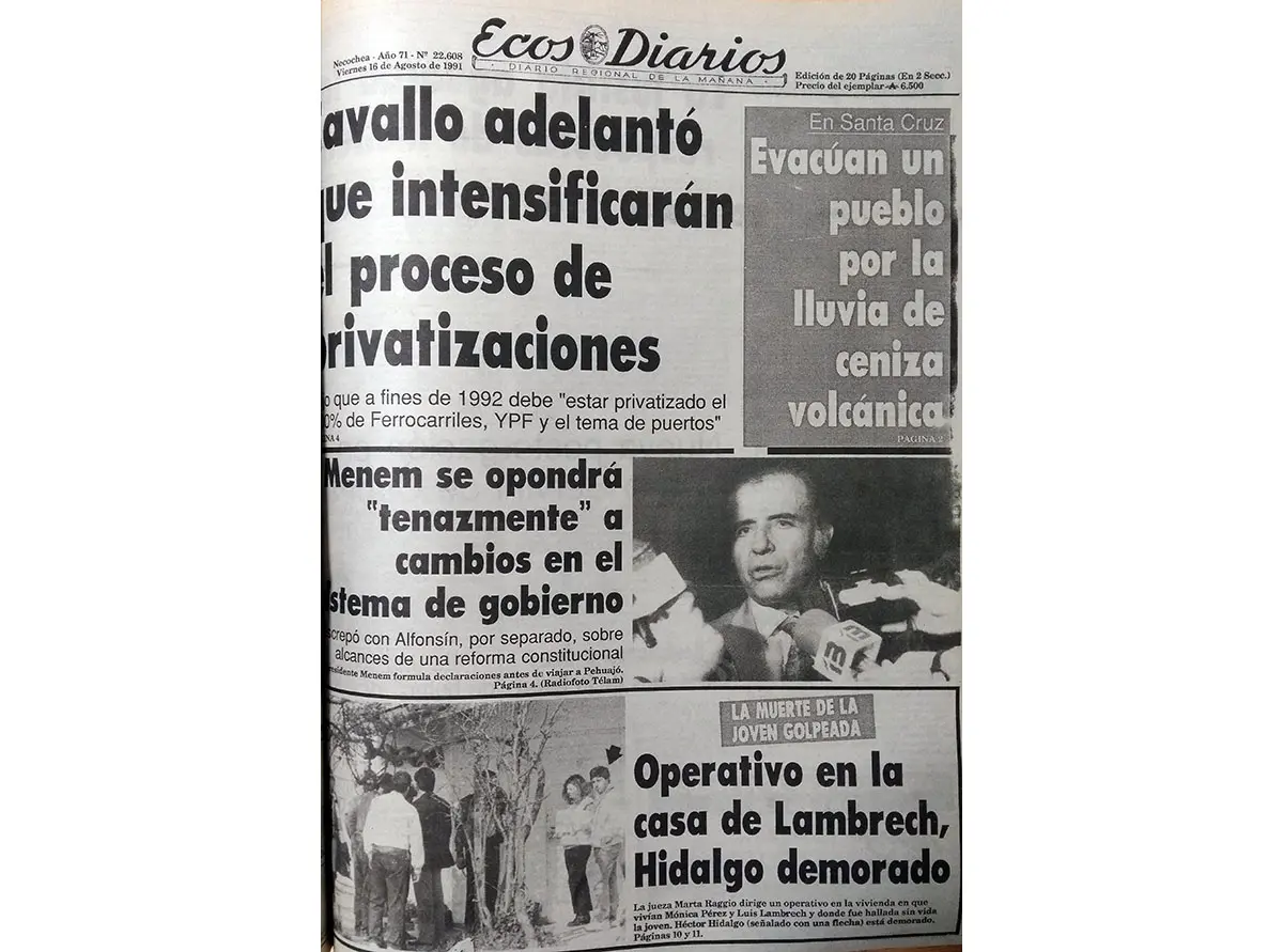 Viernes 16 de Agosto de 1991
