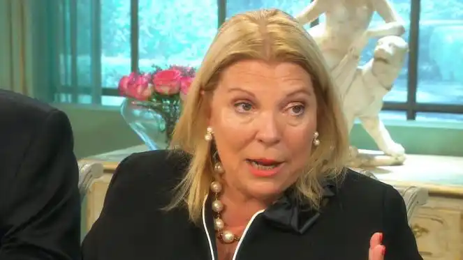 "Lilita" Carrió: "El momento es muy difícil y nadie llega a fin de mes"