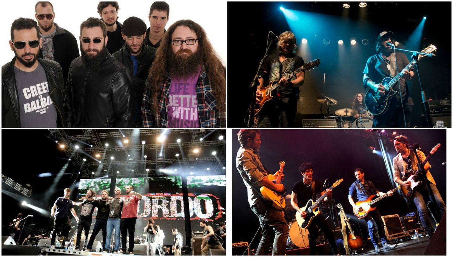 Agenda musical: Guasones, El Bordo, Las Pastillas del Abuelo y La 25