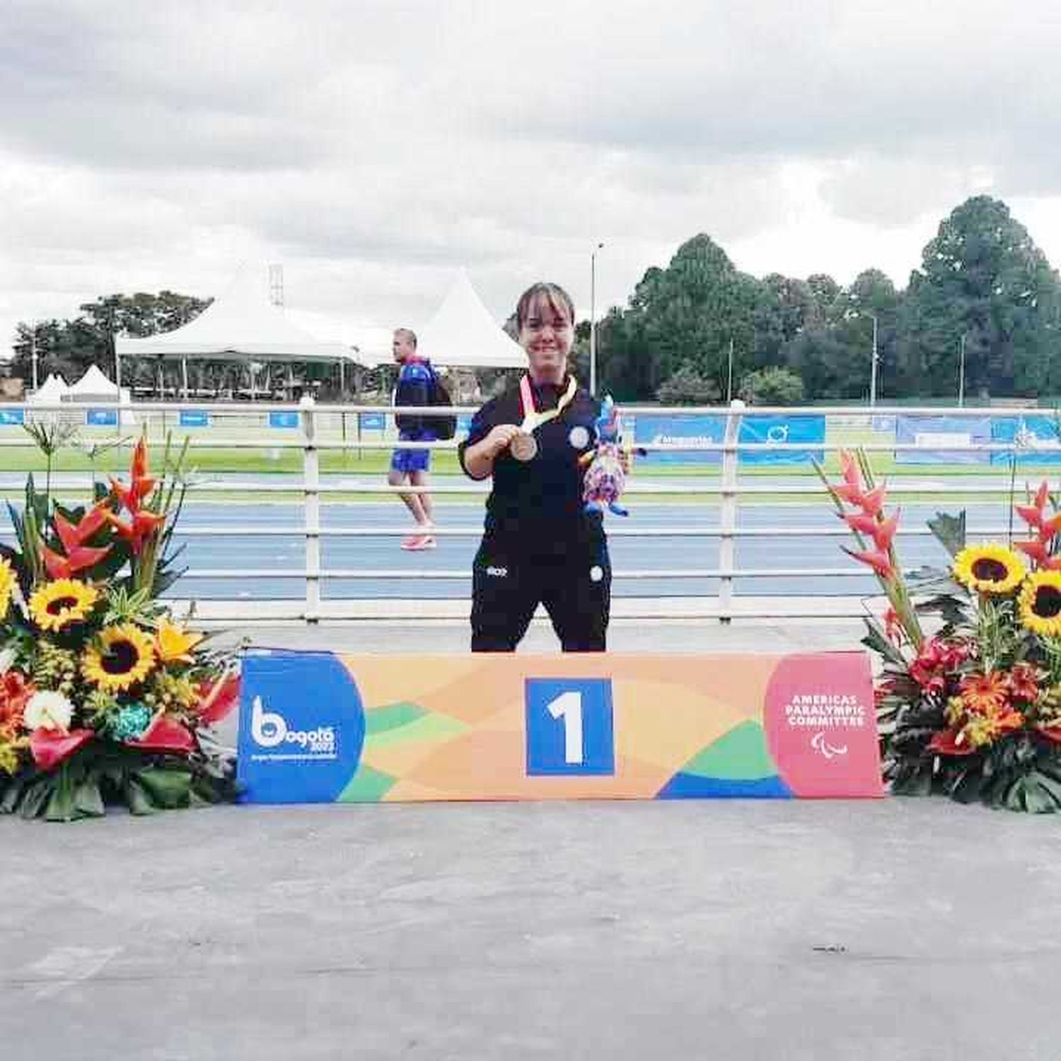 Sabrina Ayala y Fernando Carril
se colgaron medallas en Bogotá