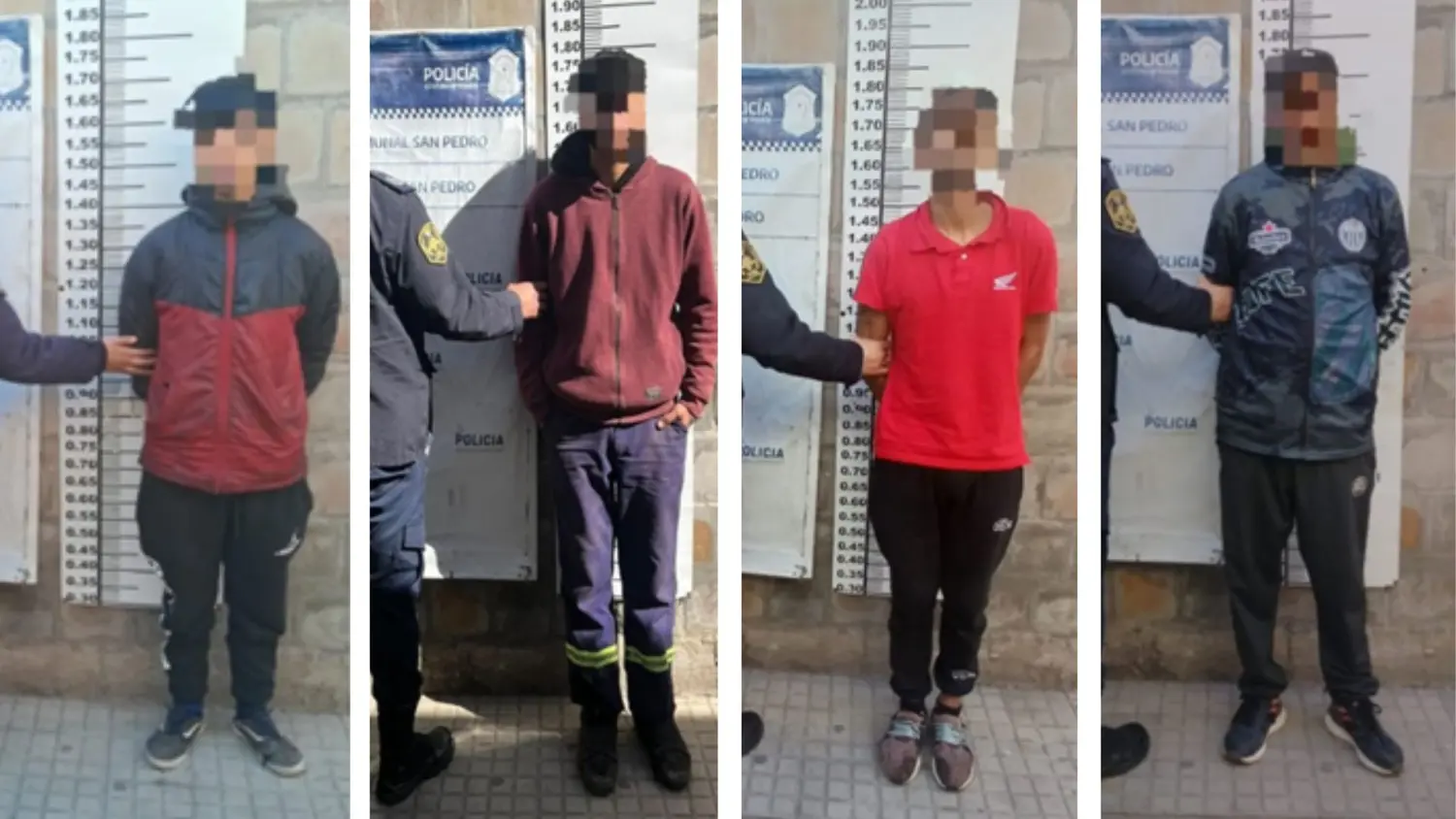 En diferentes operativos se procedió a la detención de individuos que eran portadores de estupefacientes.
