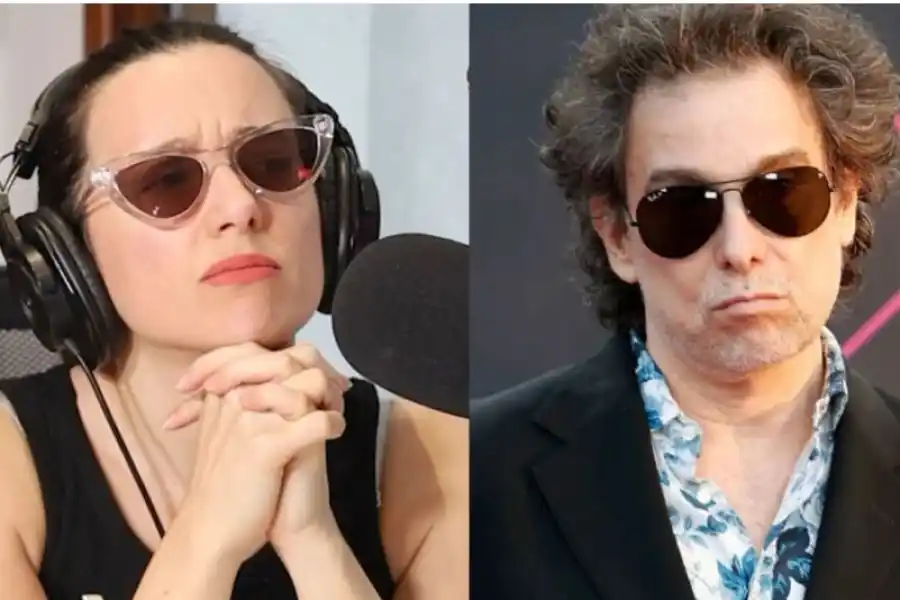 "Cerrá el ort.. Andrés": el duro cruce entre Male Pichot y Calamaro 