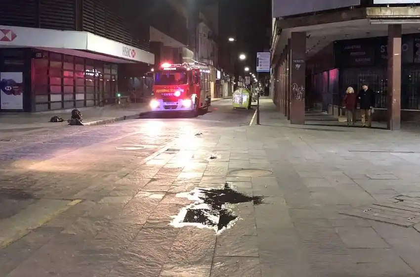 Evacuaron un edificio en pleno centro por escape de gas