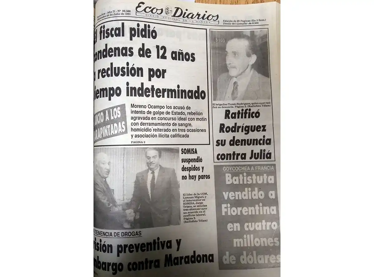 Miércoles 24 de julio de 1991