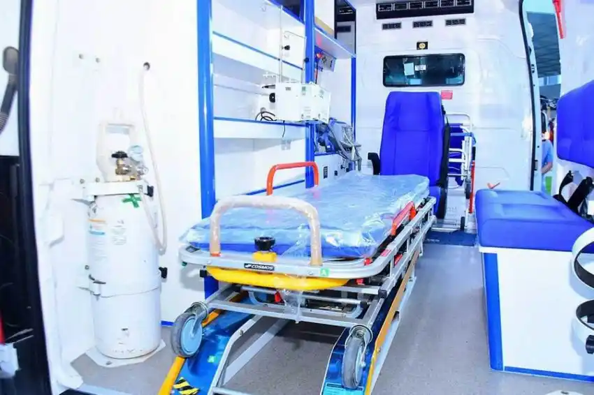 Debutó el nuevo sistema de ambulancias exclusivas para pacientes covid-19