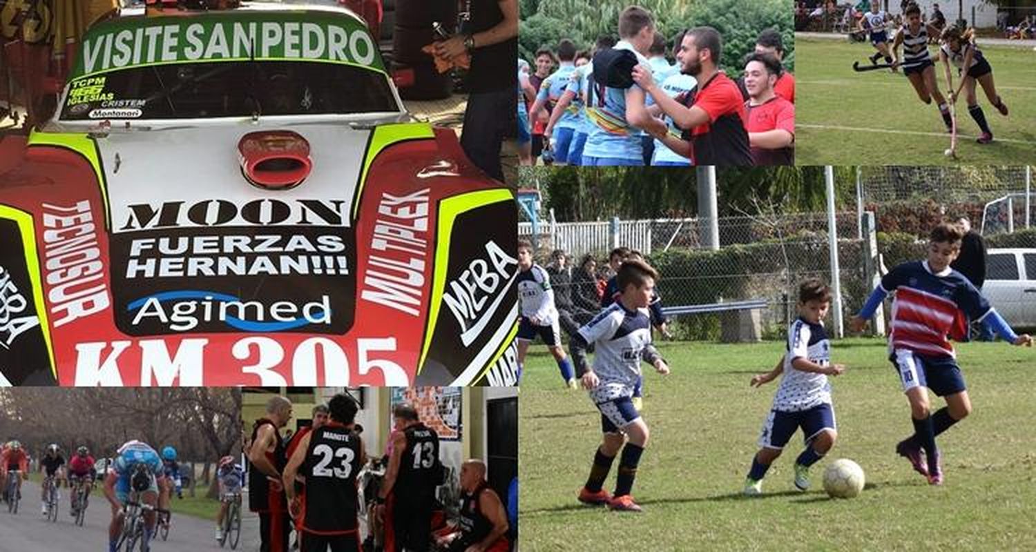 La actividad deportiva del fin de semana