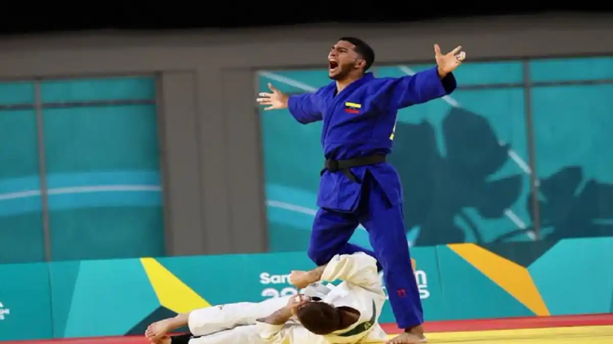 ¡ORO PARA VENEZUELA! El yudoca Willis García se impone en los Panamericanos Chile 2023