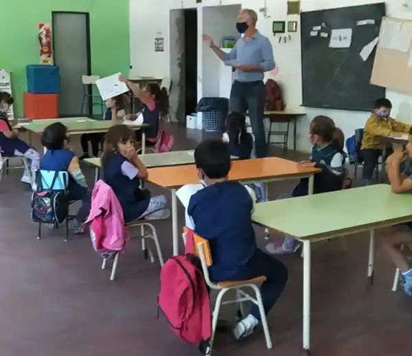 Actividades de concientización en el Jardín Maternal y de Infantes Clarisa Amézaga