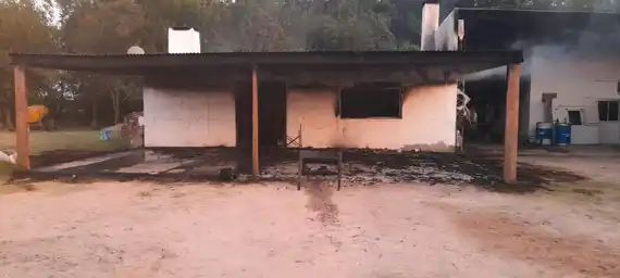 Incendio en Paso Coronel