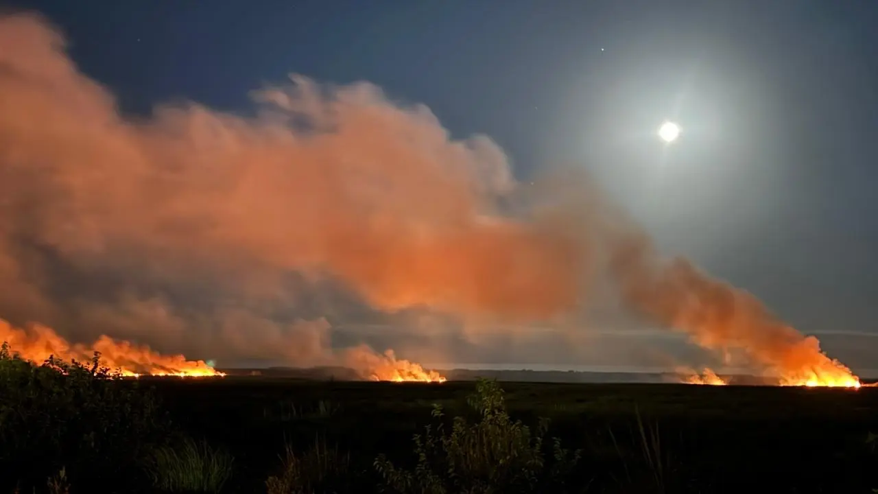 Incendio en Campana