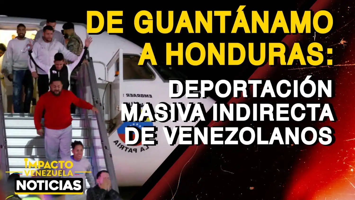 DE GUANTÁNAMO A HONDURAS:  deportación masiva indirecta de venezolanos – VIDEOS