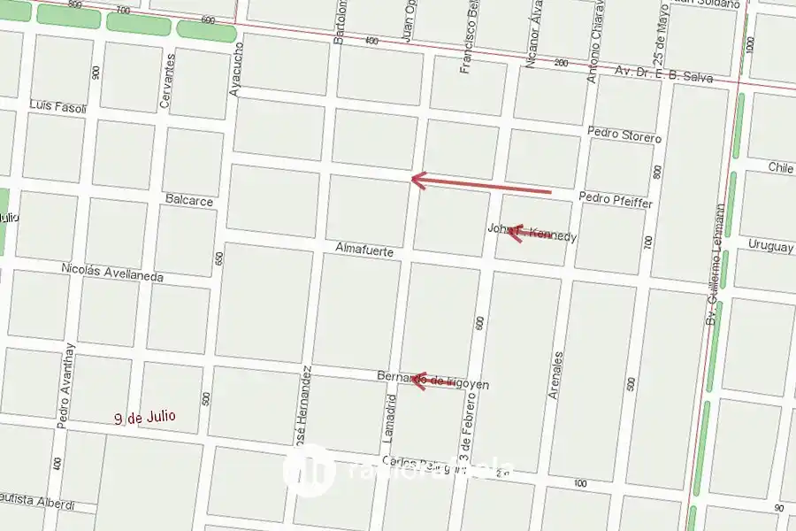 Atención barrio 9 de Julio por cambios de sentido en algunas calles: ¿cuáles se modificaron?