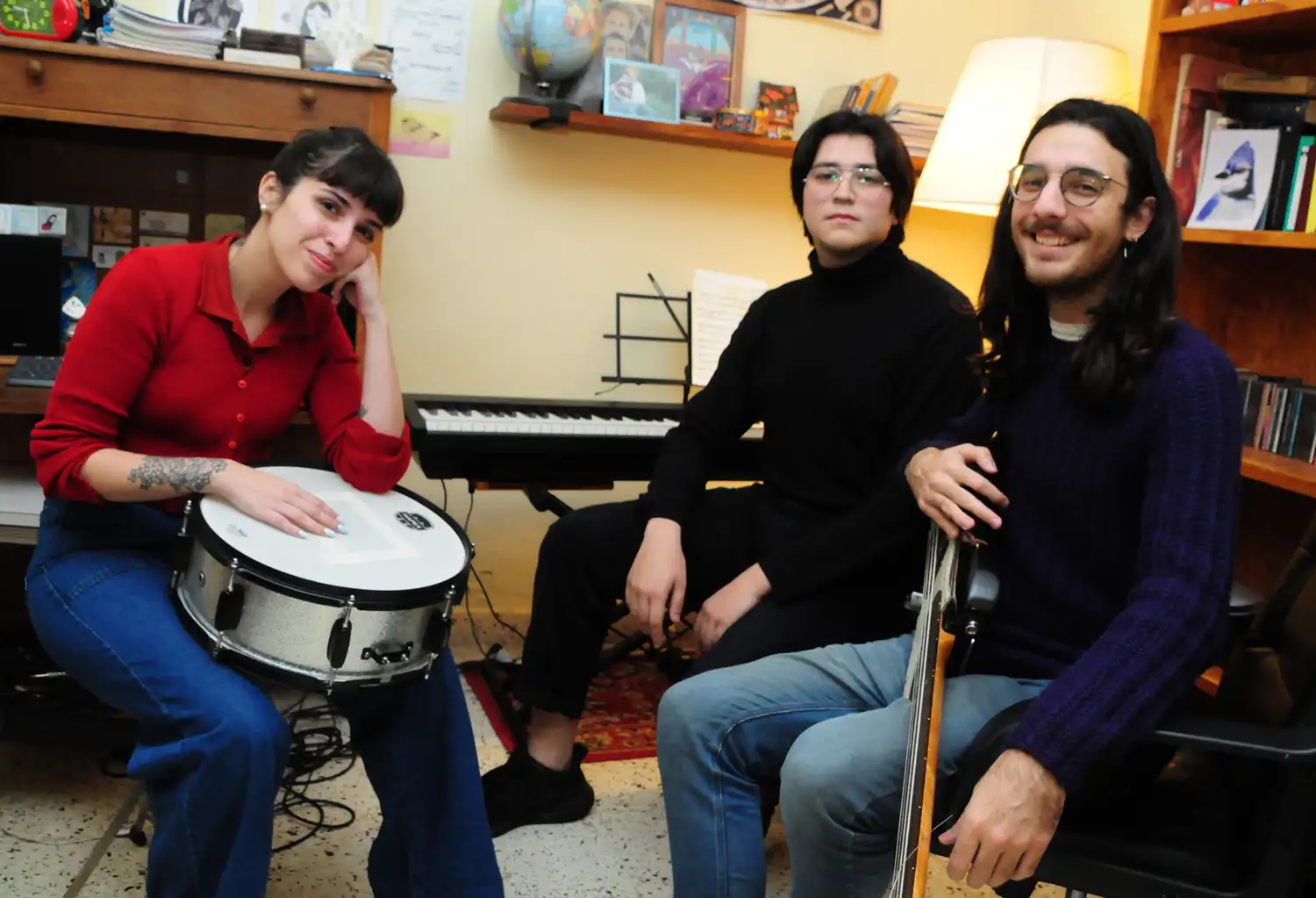 Victoria, Daniel y Marcial, el trío a cargo de Pezcuis.