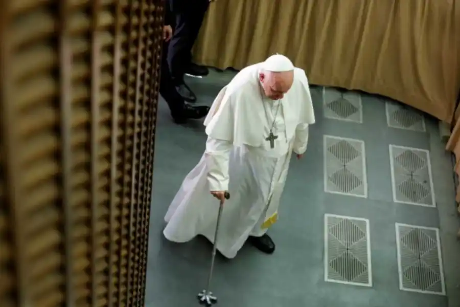 El Papa suspendió sus audiencias por fiebre