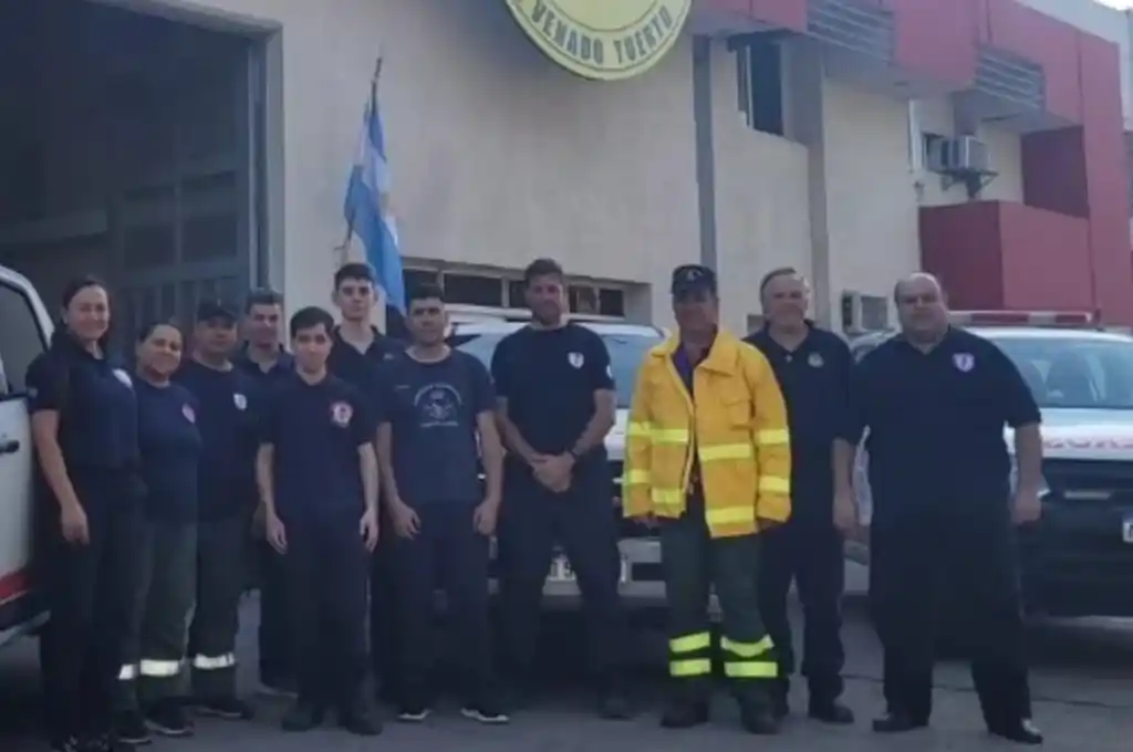 Los voluntarios hicieron base en la localidad de Déan Funes (Córdoba).