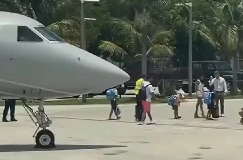 Una Pulga por Estados Unidos: Messi llegó a Miami y será presentado en el Inter