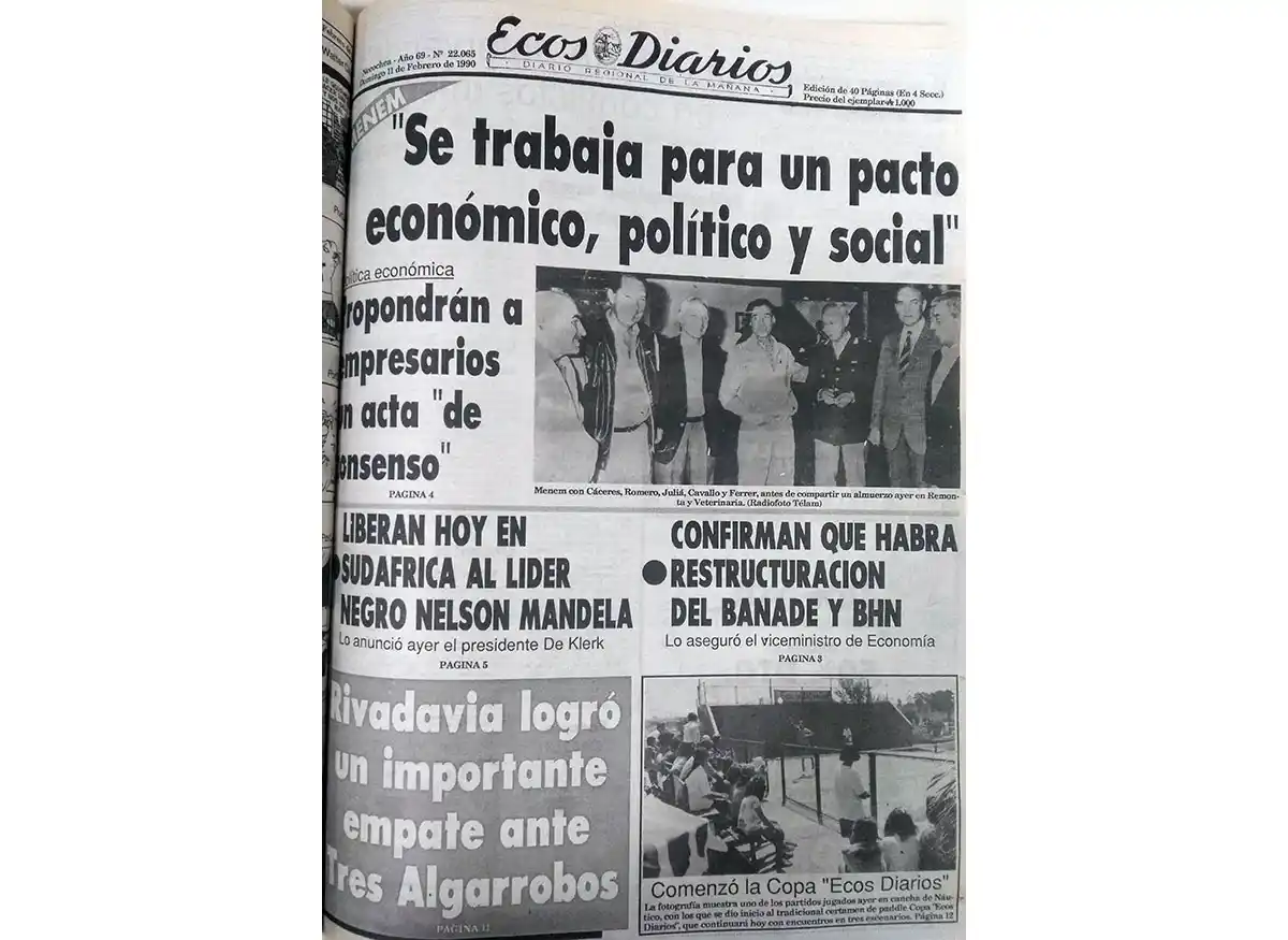 Domingo 11 de febrero de 1990