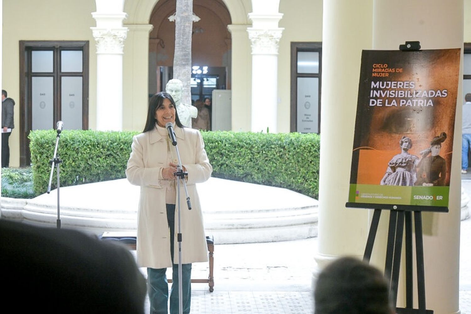 El Senado homenajeó a las “Mujeres invisibilizadas de la Patria”