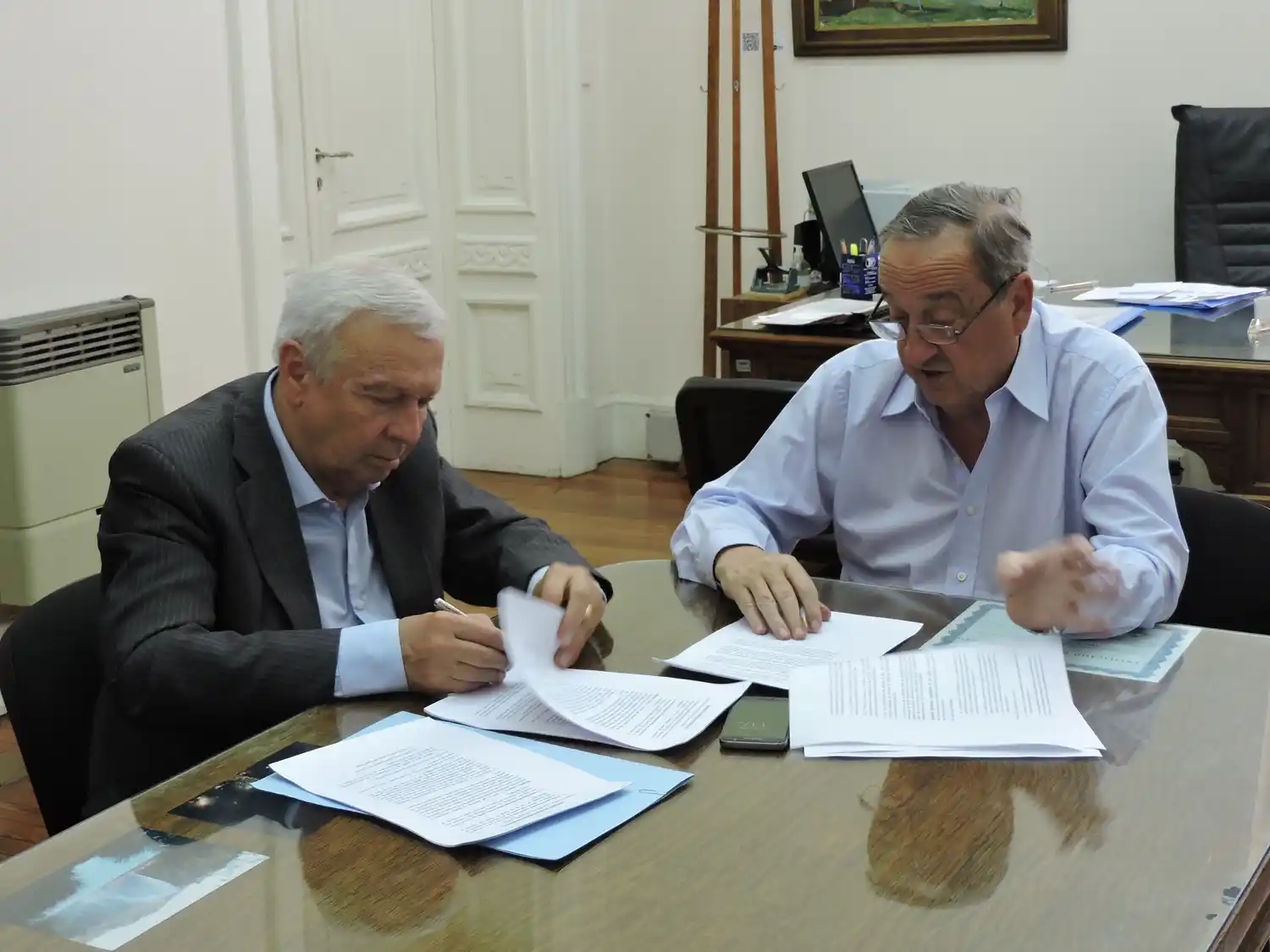 Lunghi y el Rector de la UNICEN presentarán los objetivos del Acuerdo del Bicentenario