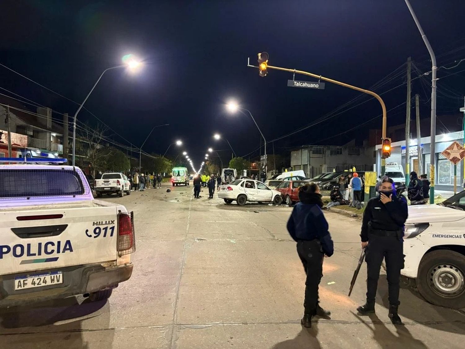 Locura en Mar del Plata: Una caravana de motos chocó contra un auto y un joven 18 años perdió la vida