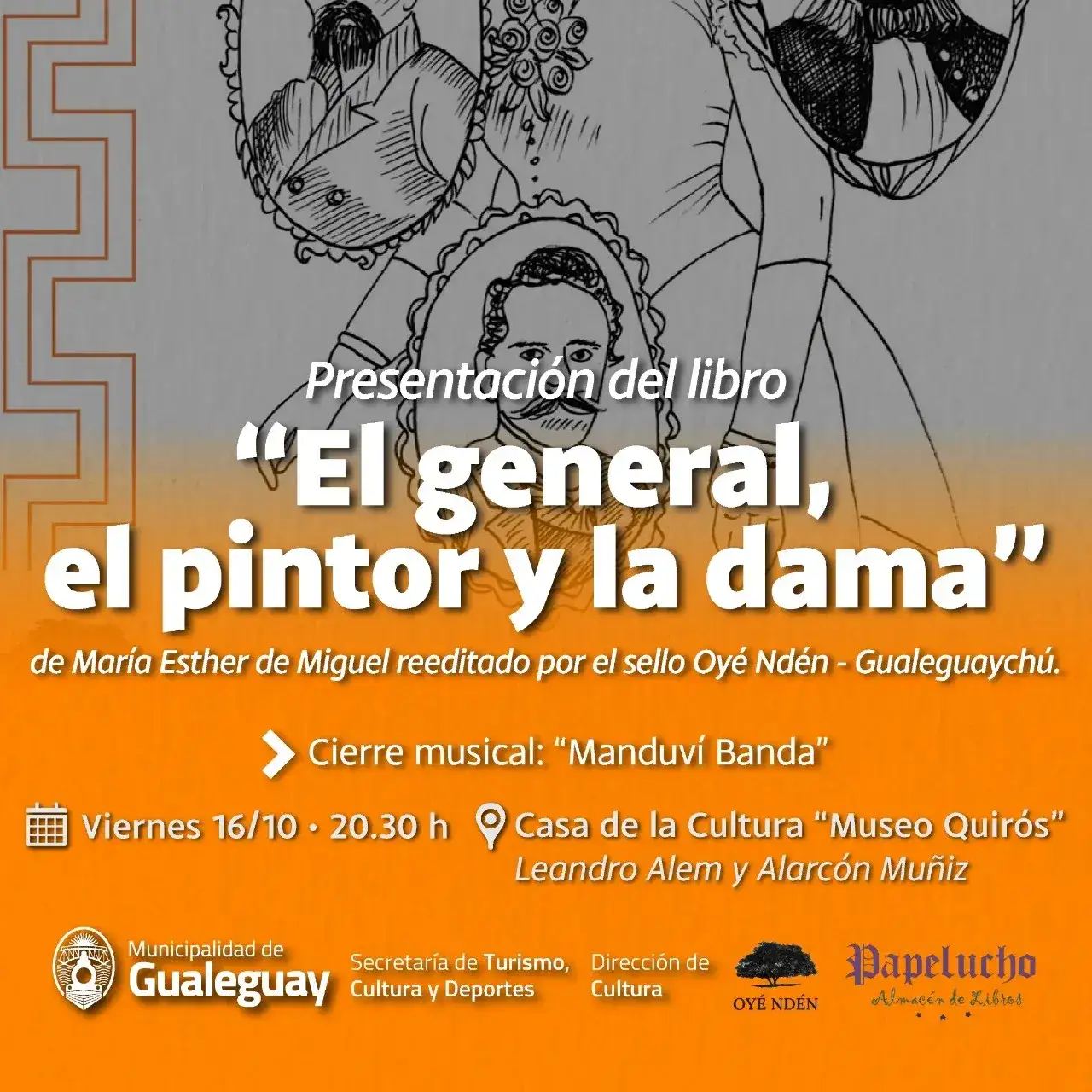 Presentarán una novela histórica de María Esther de Miguel en la Casa de la Cultura
