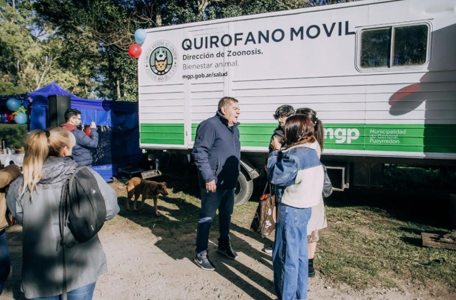 En el Día del Animal, pusieron en funcionamiento el nuevo quirófano móvil para mascotas