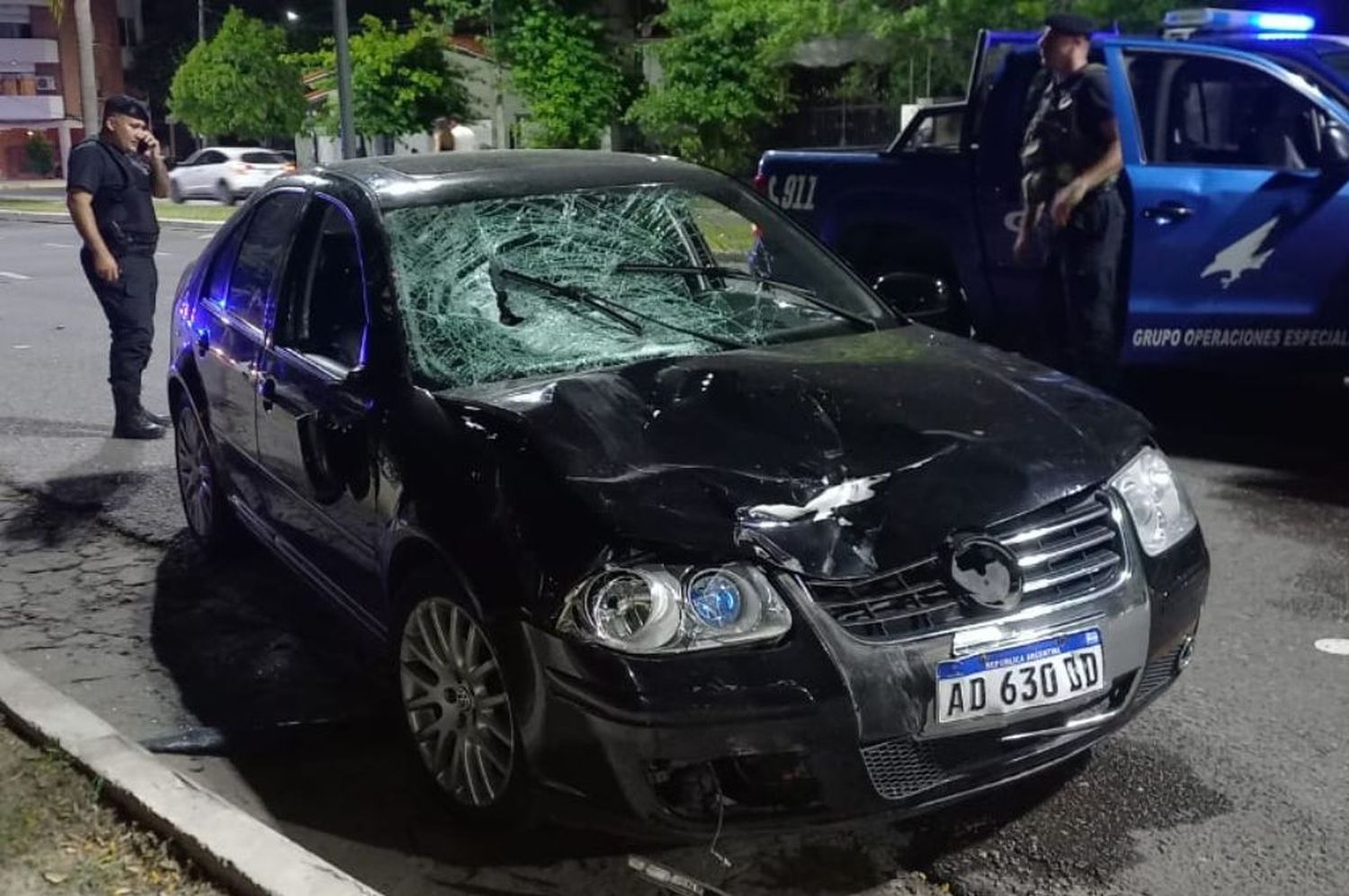 Impactante accidente en la Costanera Oeste