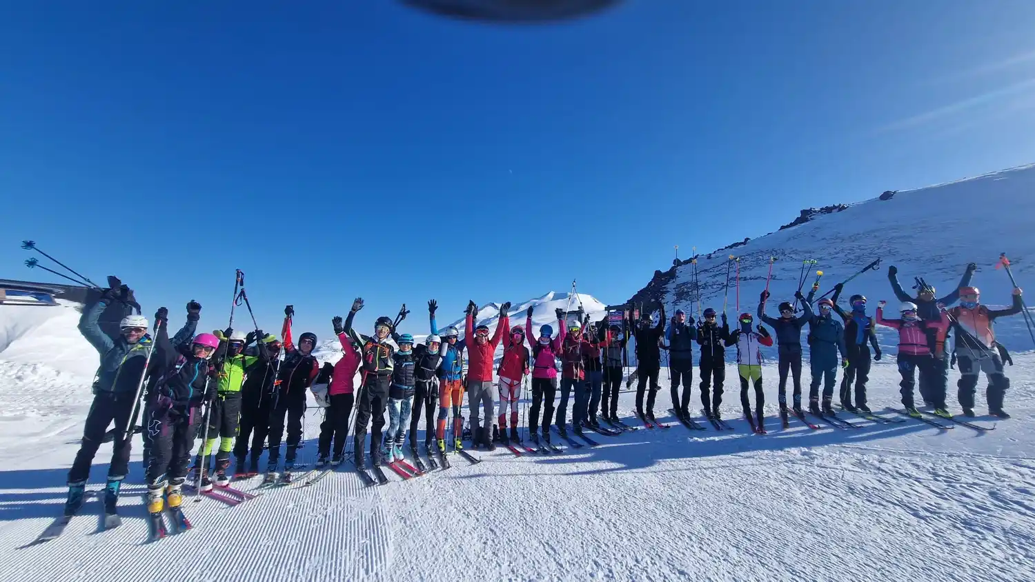 Presencia argentina en el Camp de Entrenamiento Juvenil de Ski de Montaña