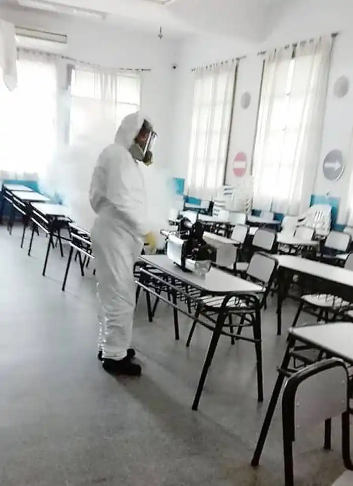 Sanidad ambiental: Programa de fumigación y desinfección en los barrios ...