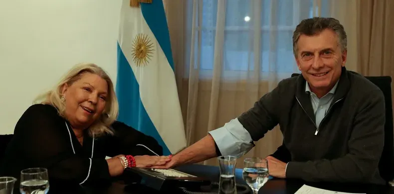 Carrió - Macri
