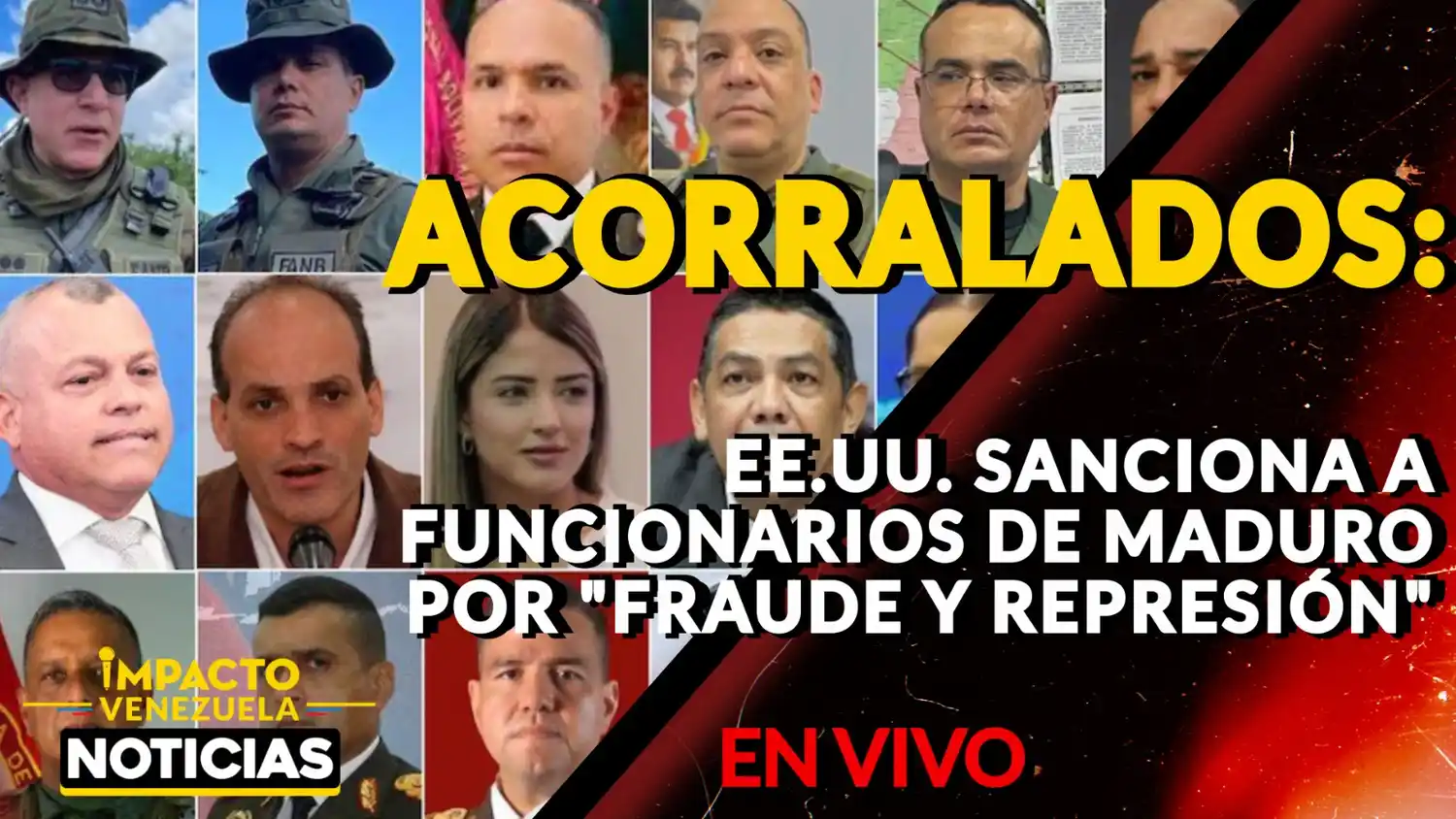 ACORRALADOS: EE.UU. sanciona a funcionarios de Maduro por «fraude y represión» – VIDEO