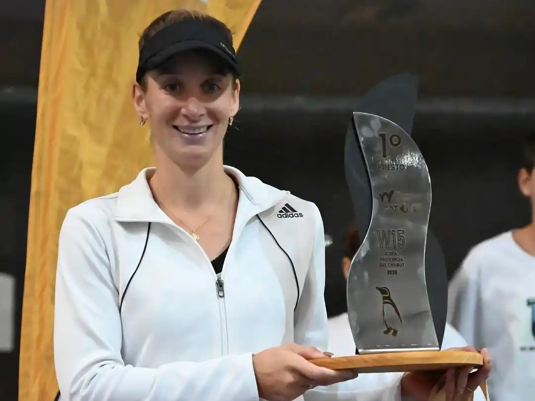 La venadense volvió a gritar campeona en Trelew. Foto: Eli Luthard