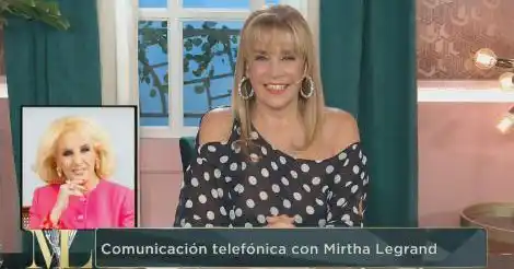 Marcela Tinayre “se adueñó” del programa de su mamá