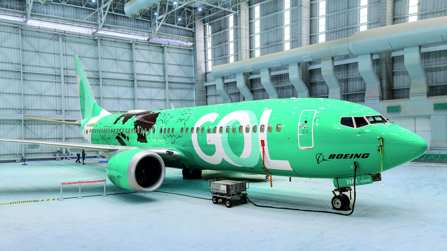 Gol Linhas Aéreas presenta su nuevo avión sostenible