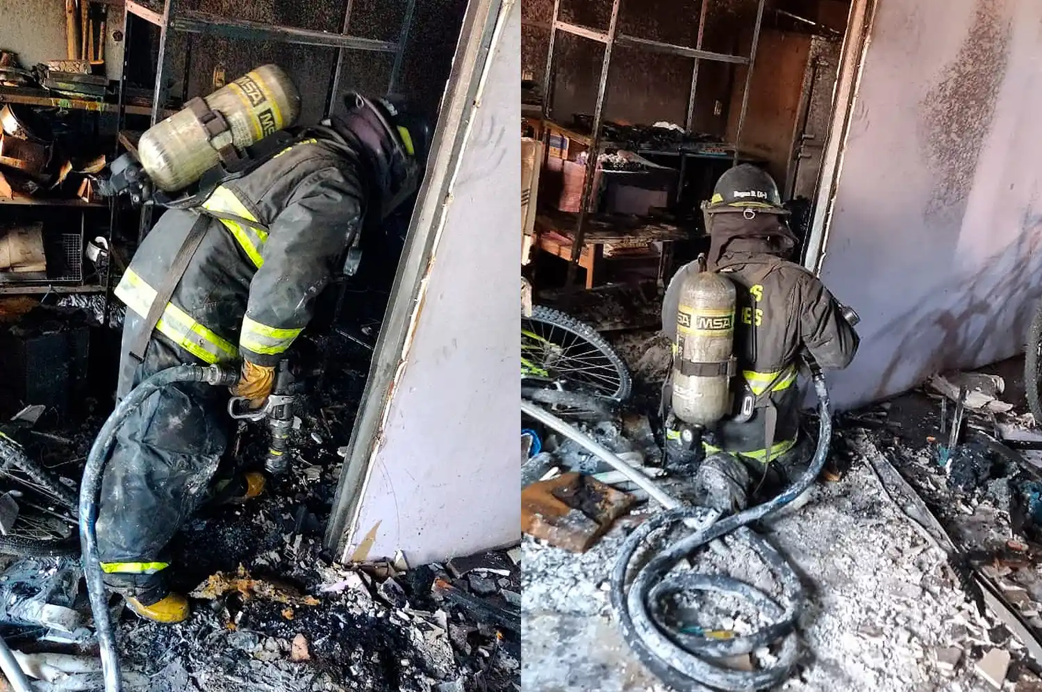 incendio panadería rafaela barrio independencia
