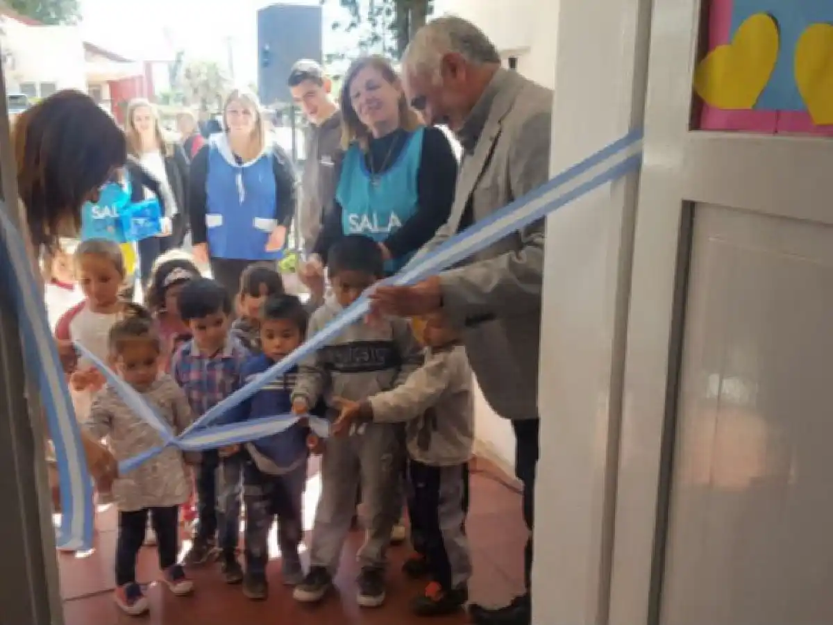 Inauguran nueva Sala Cuna en Balnearia y ya son 275 en toda la provincia  