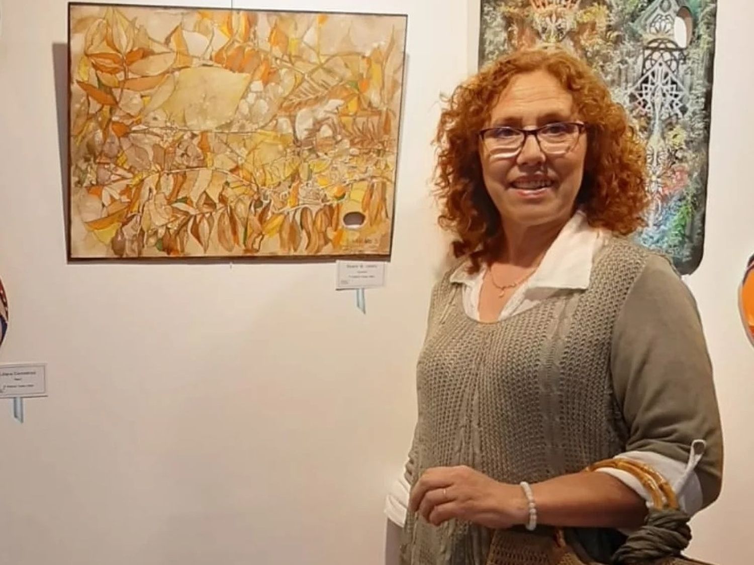 Beatriz Vallaro también obtuvo el primer premio en el concurso Paletas Artísticas en Bragado.