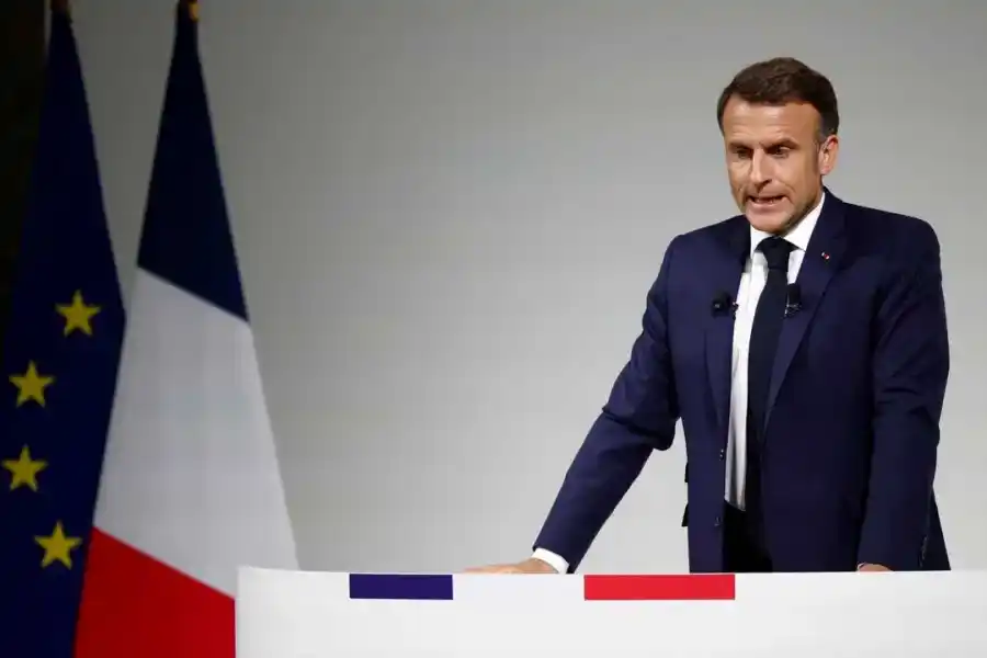 Macron anunció que Francia reconocerá de manera oficial al Estado palestino